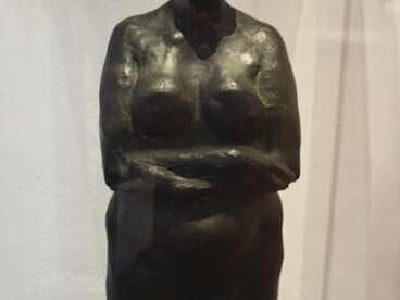 Francisco Zúñiga, Desnudo de Evelia (1976). Bronce. Colección Walter Fernández. Fotos: AKEZ