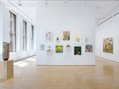 Various artists, All about 25, exhibition view. Courtesy of James Cohan Gallery