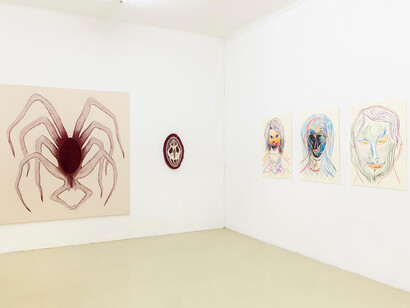 Various artists, Artists in residence 2025, exhibition view. Courtesy of Galerie Krinzinger