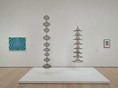 Ruth Asawa, A retrospective, exhibition view. Courtesy of MoMA