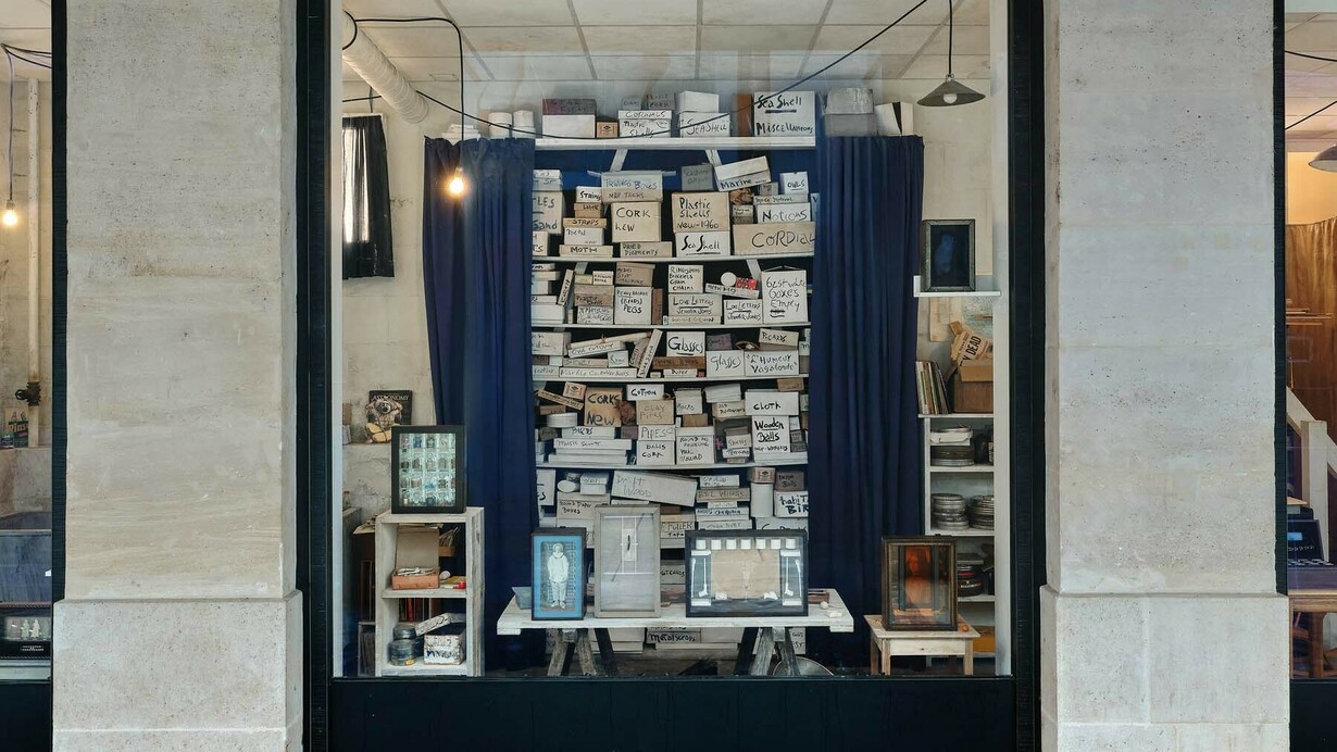 The house on Utopia Parkway, vue de l'exposition. Avec l'aimable autorisation de Gagosian