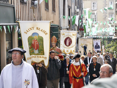 Procession des Ostensions de Limoges, Limoges, France, 3 avril 2016