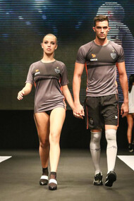 Desfile de apresentação do novo uniforme do Clube Atlético Mineiro