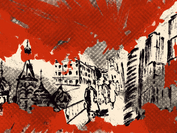 The weight of memory on a changing Russia © Illustration by Paola Bilancieri