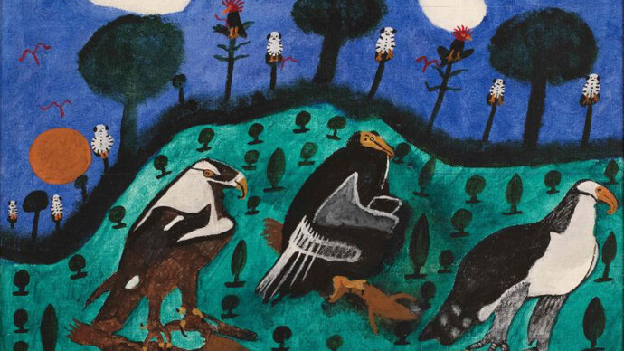 Philip LeRoy “Chief” Willey, Untitled (detail), 1978. Courtesy of Ogden Museum of Southern Art 