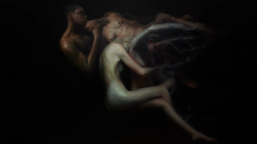 Henrik Uldalen, Swept (detail), 2022. Courtesy of JD Malat Gallery