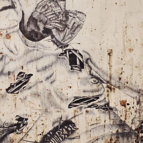 Katie Simmons, Carya glabra (detail), 2023. Courtesy of Pleiades Gallery