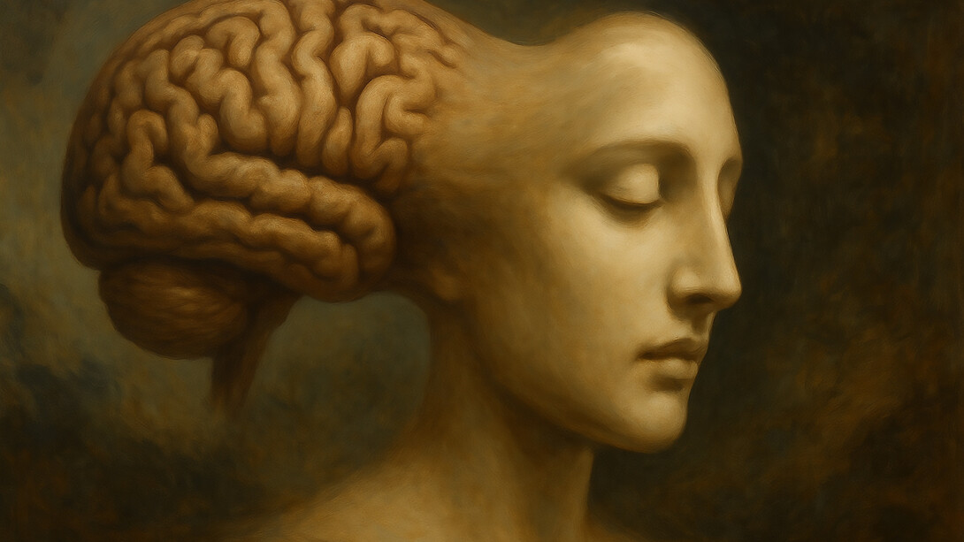 A human silhouette dissolves into cosmic light and flowing energy, symbolizing the seamless continuity between matter, consciousness, and the natural world — a visual reflection of universal naturalism