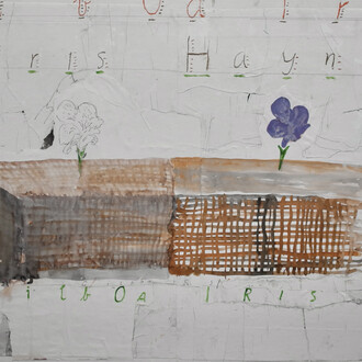 Patrick Graham, Gilboa iris (detail), 2025. Courtesy of Hillsboro Fine Art