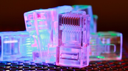 A modular plug fit seamlessly into a larger system, conveying how modular design reduces complexity in enterprise AI