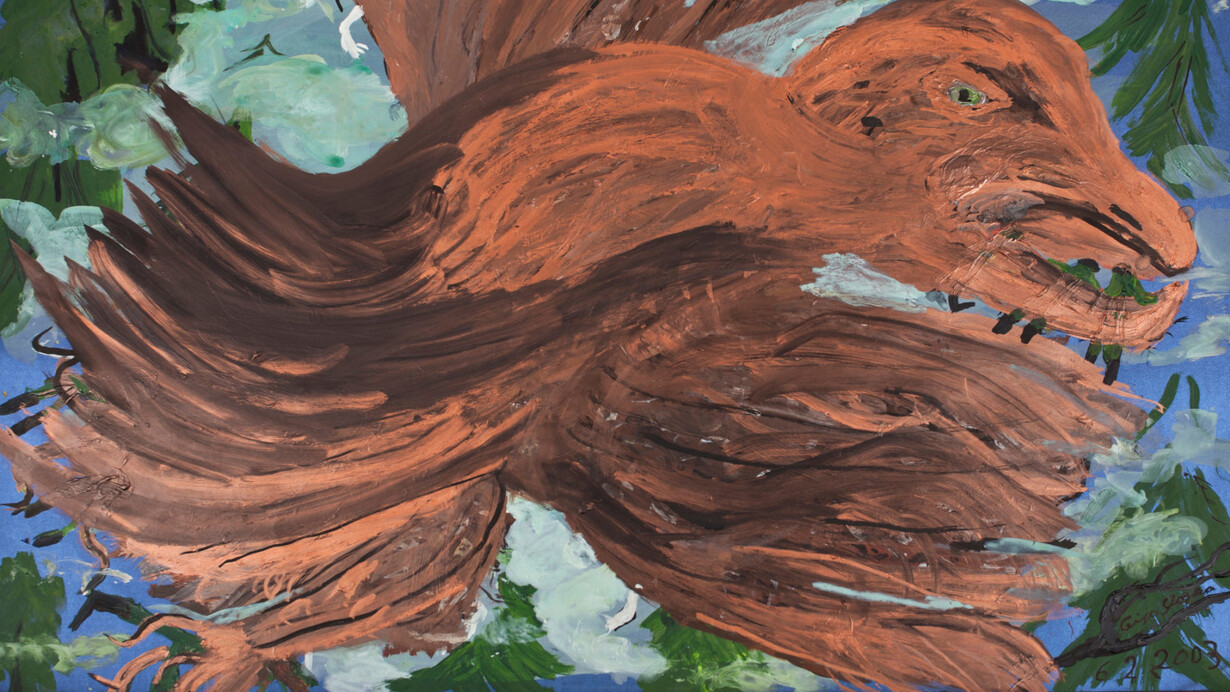 Ceija Stojka, Untitled (detail), 06.02.2003. Courtesy of the Drawing Center