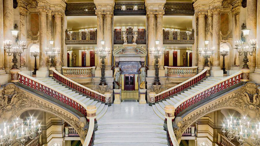 David Burdeny, Palais Garnier, Paris (detail). Courtesy of Anne Loucks Gallery