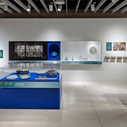 Pleasant smells and warm fellowships: scent in Islamic ceramics, exhibition view. Courtesy of Gardiner Museum