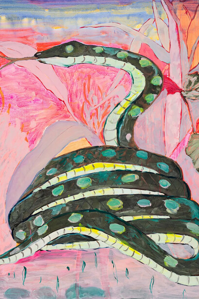 Gabriela Machado, Ginger (detalhe), 2026. Cortesia da Galeria Luciana Brito