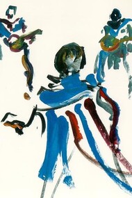 Dibujo de una estudiantina