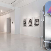 Stane Jagodič, Restless eye, exhibition view. Courtesy of City Art Gallery Ljubljana