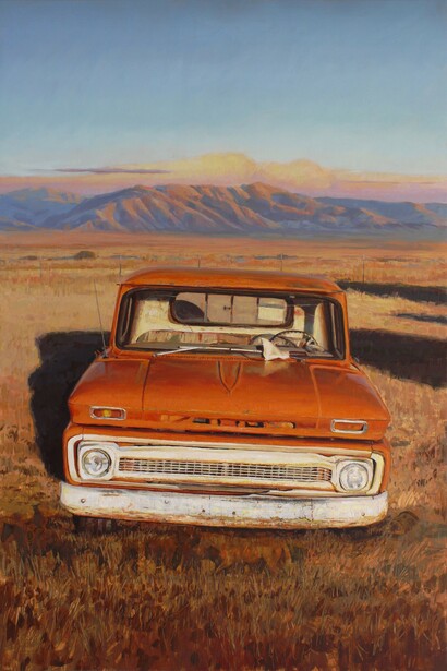 Jason Kowalski, Sunset ranch, 2025. Courtesy of LewAllen Galleries