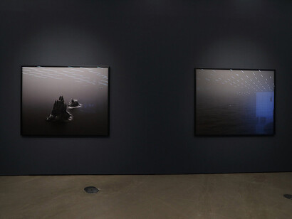 Unseen futures to come. Fall, exhibition view. Courtesy of Kunsthaus Graz