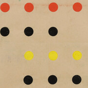 Vera Molnar, Untitled (Circles) (detail), 1951. Courtesy of Van Doren Waxter