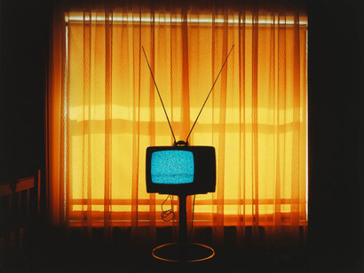 Trent Parke, Television on, 2007. Courtesy of National Gallery of Australia