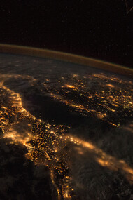 Vista della Terra scattata durante la spedizione ISS 43, 2015