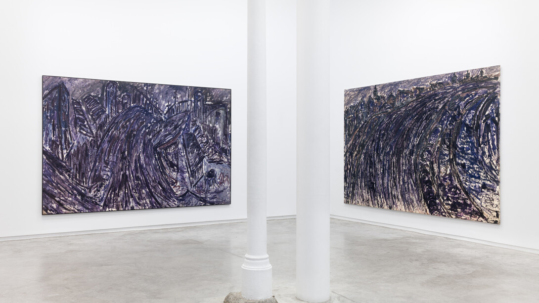 Luis Claramunt, Sevilla, vista de exhibición. Cortesía de la Galería Ehrhardt Flórez