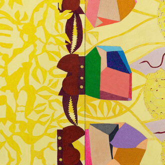 Marika Mäkelä, Love in desert III (detail), 2025. Courtesy of Galerie Forsblom