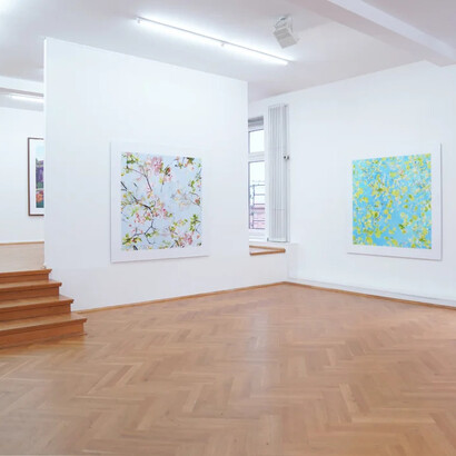 Ralf Peters, Sweets and paradise, exhibition view. Courtesy of Bernhard Knaus Fine Art Gallery
