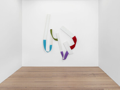 Henrik Eiben, Gap in the clouds, exhibition view. Courtesy of Galerie Lange + Pult