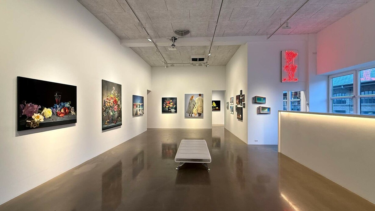 Various artists, Vorsprung durch technik, exhibition view. Courtesy of Gallery Poulsen