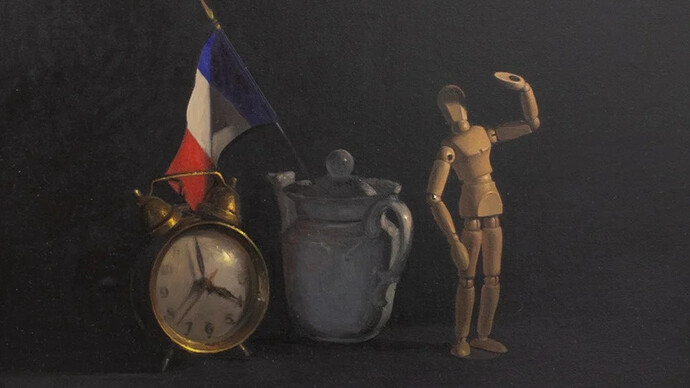 Grégory Derenne, Le pantin (détail), 2025. Avec l'aimable autorisation de la Galerie Backslash