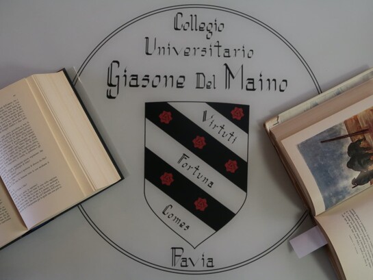Il logo del Collegio Giasone del Maino, Pavia, Italia