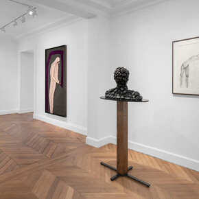 Enrico David, The soul drains the hand, exhibition view. Courtesy of White Cube