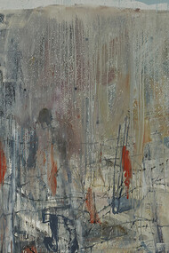 Cesare Lucchini, a very routh path, 2014, oil on canvas, 190 x 201,5 cm