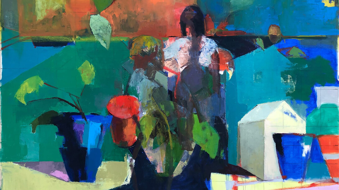 Jennifer Agricola Mojica, Do you want to go or don’t you? (detail), 2021. Courtesy of Ruiz-Healy Art