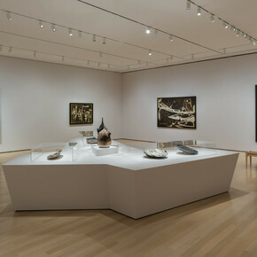 Wifredo Lam, When I don’t sleep, I dream, exhibition view. Courtesy of MoMA