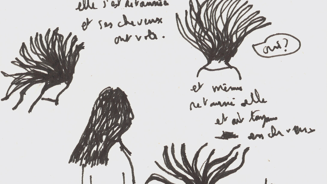 Éric Veillé, Le sens de la vie. Avec l'aimable autorisation de la Galerie Huberty & Breyne