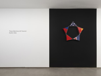 Avelino Sala, These machines kill fascism, exhibition view. Courtesy of AND Galeria