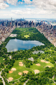 Uptown Manhattan, Central Park, New York City, USA