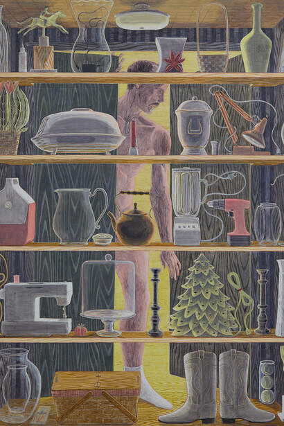 Bryan Rogers, Find (detail), 2025. Courtesy of Monya Rowe Gallery