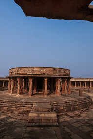 The Chausath Yogini Temple in Morena, Madhya Pradesh, is an ancient Hindu temple dedicated to the 64 Yoginis, the female attendants of the goddess Shakti. Constructed in the 10th century, this temple stands as a testament to India's rich spiritual heritage and architectural brilliance