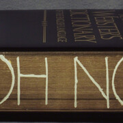 Ed Ruscha, Oh No, 2011. Courtesy of Gagosian Gallery