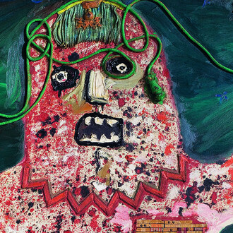 Enrico Baj, General (detalle), 1961. Cortesía del Museu Picasso