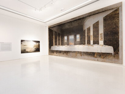 José Manuel Ballester, Sobre aquilo que permanece invisível, vista da exposição. Cortesia da DAN Galeria