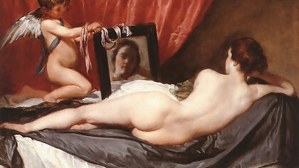 Diego Velázquez, 'The Toilet of Venus ('The Rokeby Venus')', oil on canvas,122.5 cm × 177 cm, 1647-51