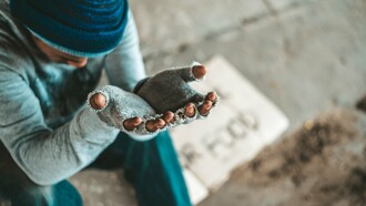 On the margins of a wealthy world, a man’s plea for support speaks to the urgency of making poverty unacceptable