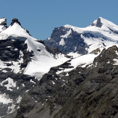 Proteggere e studiare i ghiacci significa comprendere meglio il nostro presente e il futuro del pianeta. Massiccio Grand Combin, Svizzera