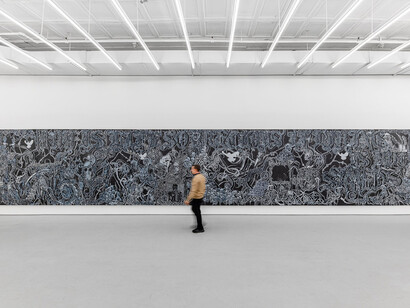 Fantasy nightmare reality: waging onwards mental battle against treacherous images created by masters, exhibition view. Courtesy of Ruttkowski;68