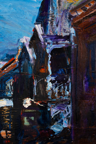 Gordon Rayner, City blues, 2000. Courtesy of Christopher Cutts Gallery