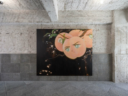 Liu Yin, Summer, exhibition view. Courtesy of Kiang Malingue